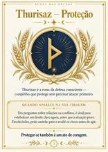 Página do material — runa Thurisaz — Proteção